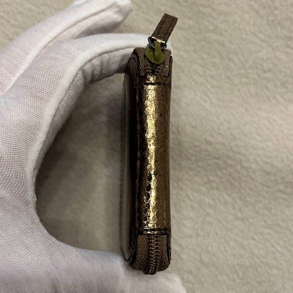 Gucci Python !!! Compact Coin Case Wallet - image 9